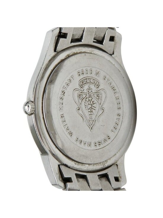 Gucci Roman Index Watch Black Silver Stainless Steel main image 6